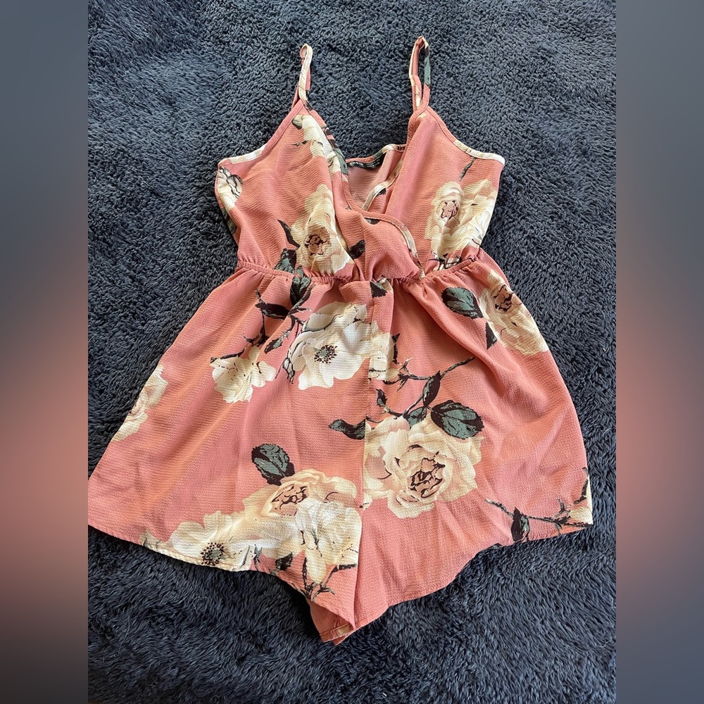 Floral One Piece Romper
